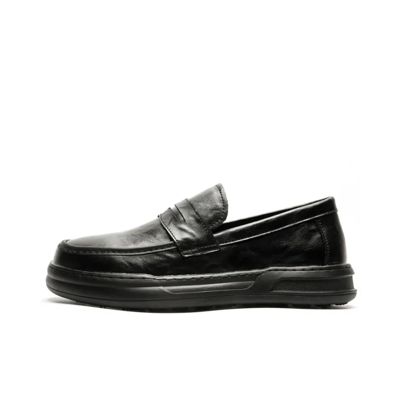 ZUWUDONG Loafers Men Black-0