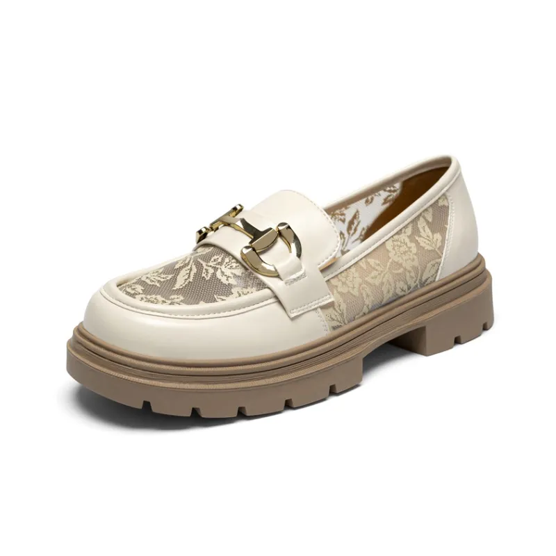 ZHR Loafers Women's Beige/Black-1