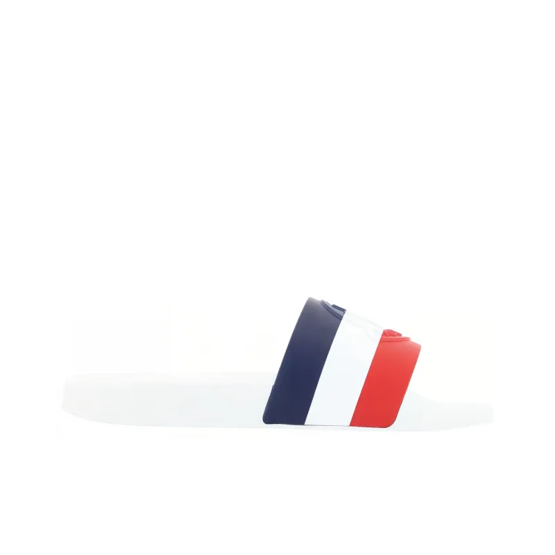 Moncler Rubber Sole Slide Slippers Men's White-1