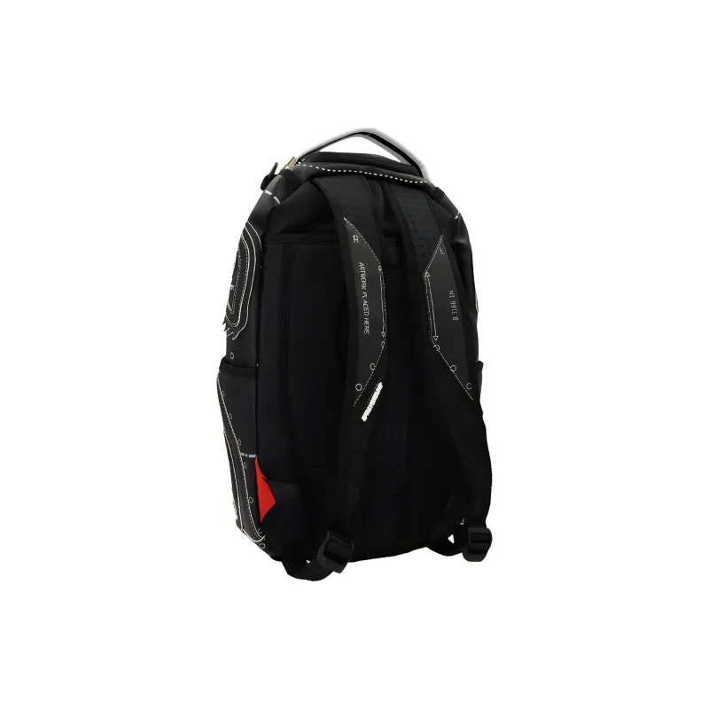 SPRAYGROUND Eco Leather Backpack Regular Men's Black-3