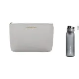 Trumpets Cloud Gray+Fashion Sports Water Bottle Gray