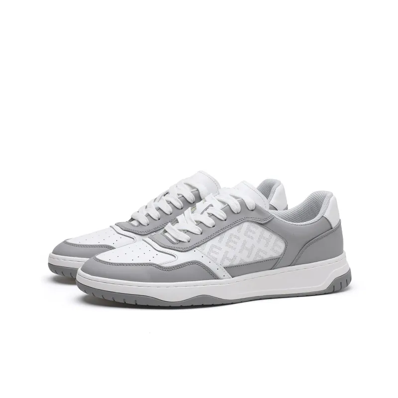 ELLE HOMME Stylish Skateboarding Shoes Men's White-11