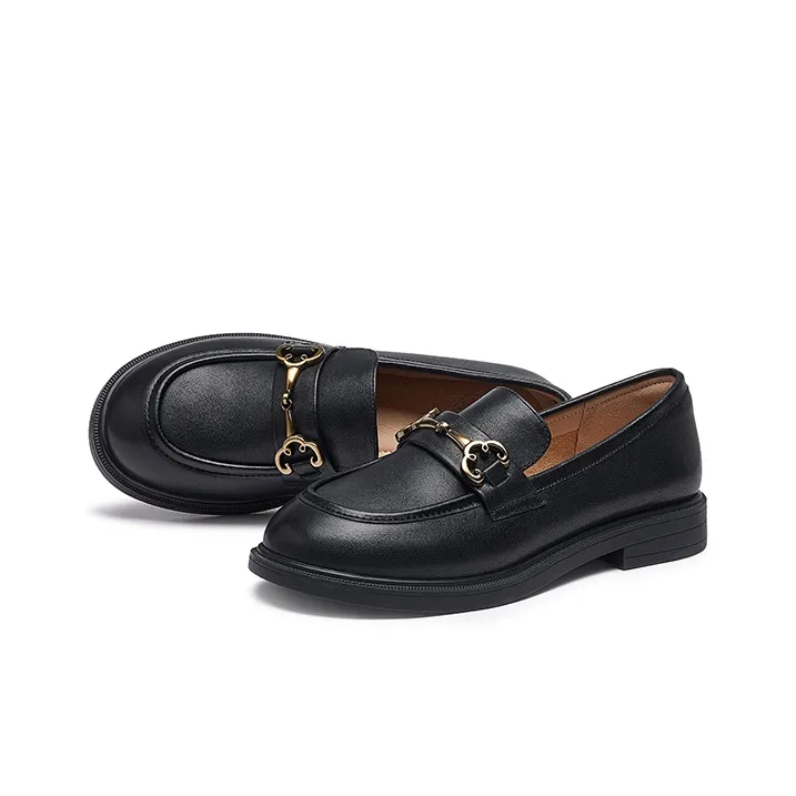 CAMEL Loafers Women's Black/Beige-2