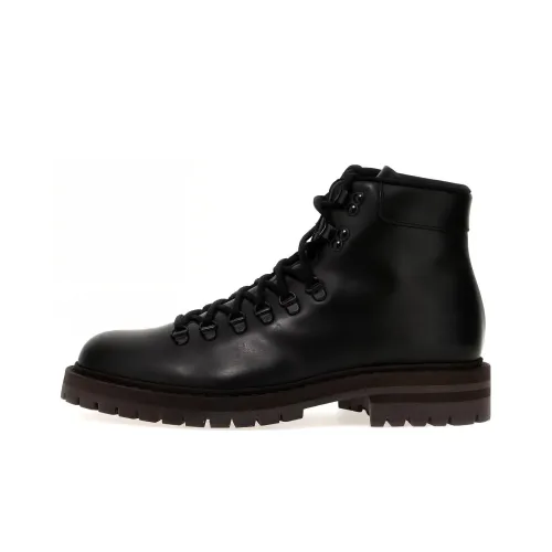 COMMON PROJECTS Hiking Ankle Boots Men Black