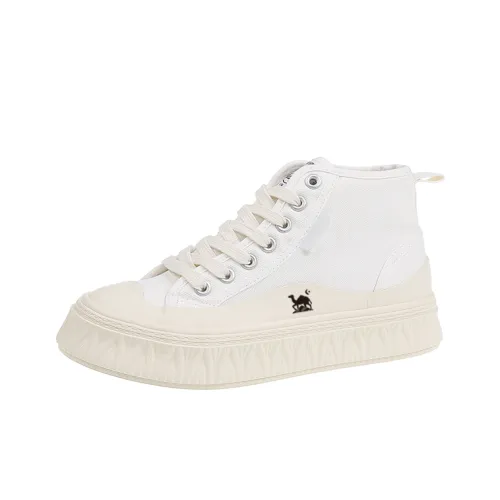 EASTERN CAMEL Mid Top Casual, Platform, Skateboard Shoes Women's