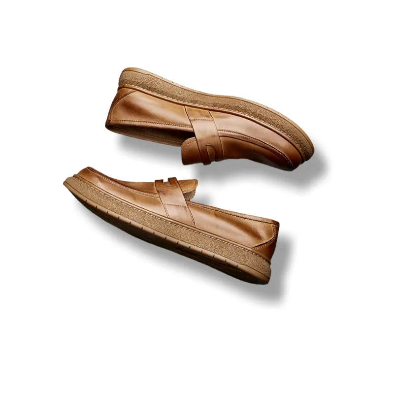 Brounvanm Loafers Men Black/Brown-5