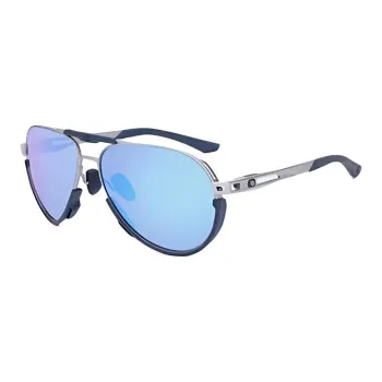 RUDY PROJECT TR/Memory Plastic Aviator Sunglasses Unisex Blue