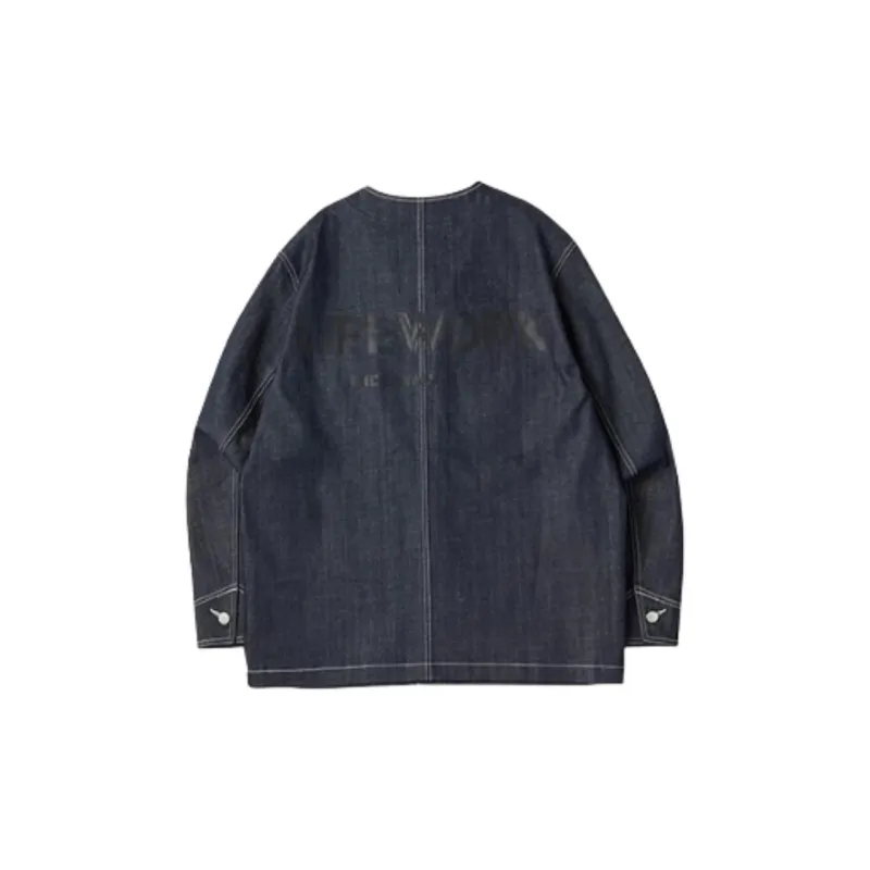 LIFEWORK HIDEAWAY Denim Jacket Men's Denim Blue-1