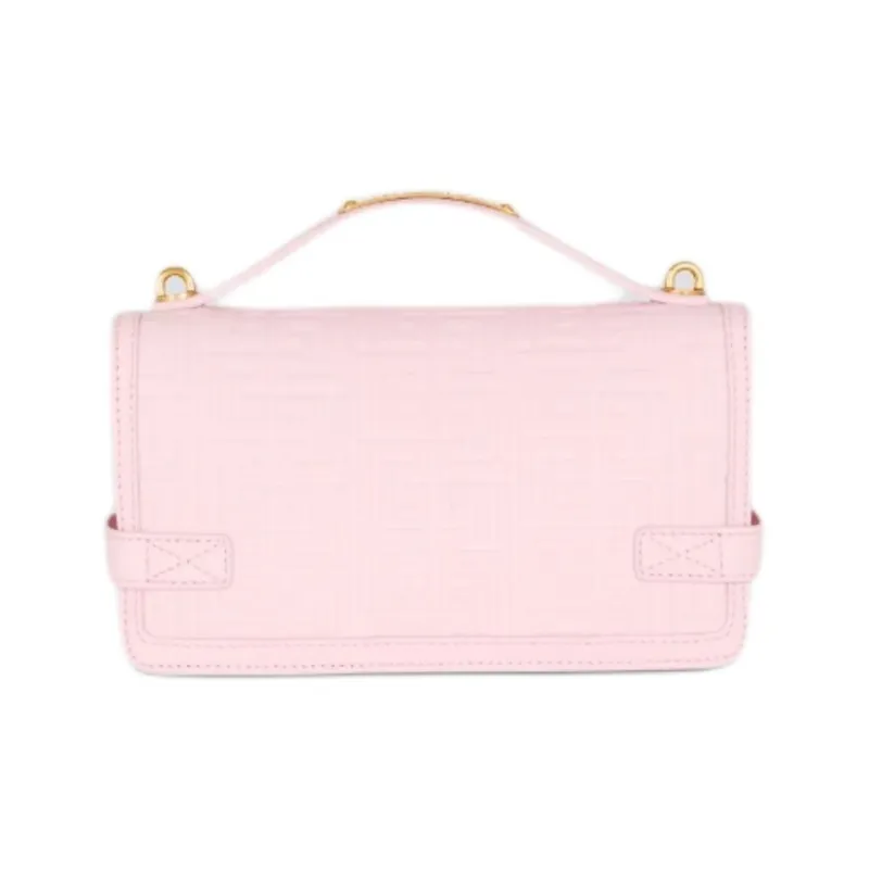 BALMAIN B-Buzz 24 Monogram Shoulder Bag-2