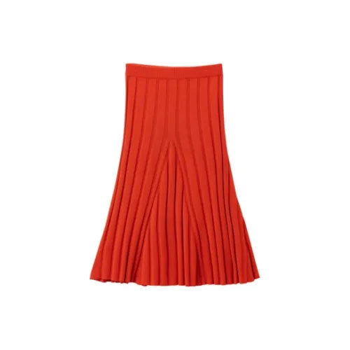 OVV Casual Long Skirts Women's Red True Color 01