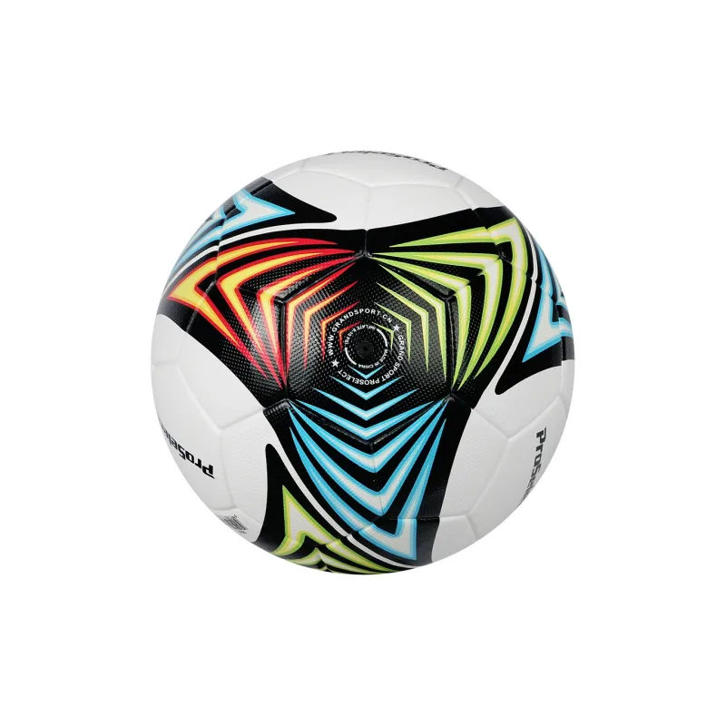 ProSelect Size 5 Soccer PU Seamless Thermal bonding Unisex Yellow White Blue-5