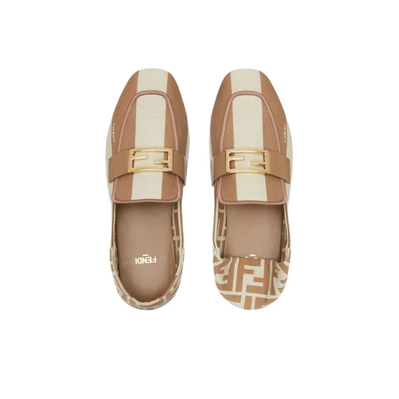 FENDI Baguette Slip-On Loafers Women's-3
