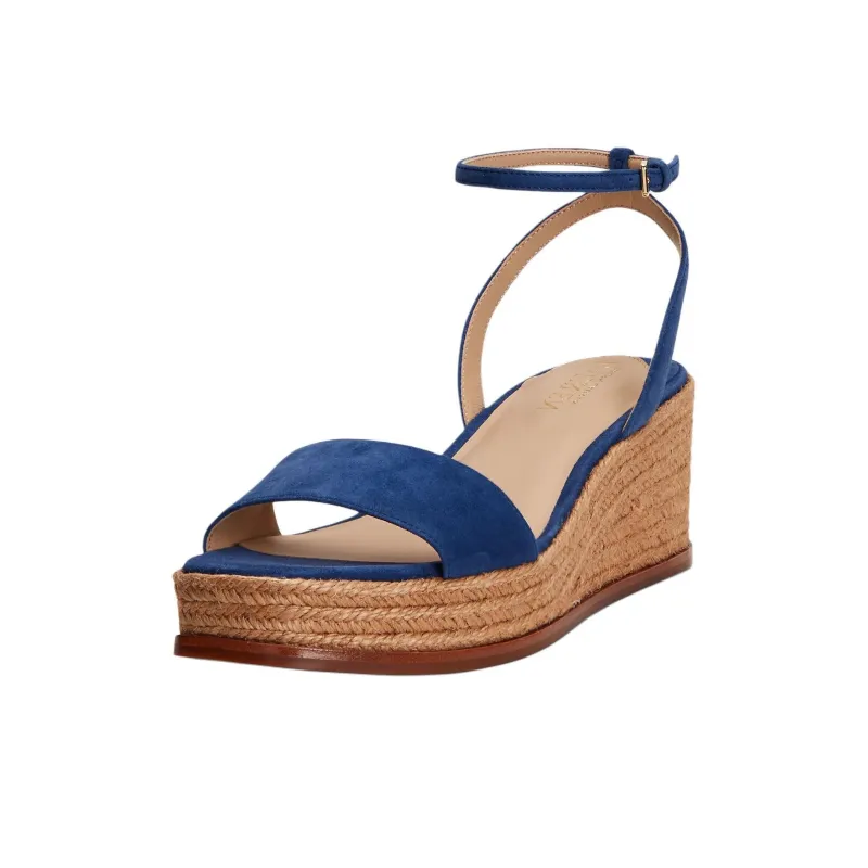 LAUREN RALPH LAUREN Leona Strap Sandals 3.5cm Women's Indigo-2