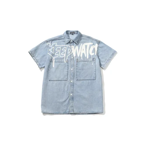 Mishkanyc Shirts Unisex Light Blue