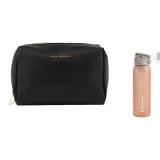 Black+Fashion Sports Water Bottle Pink