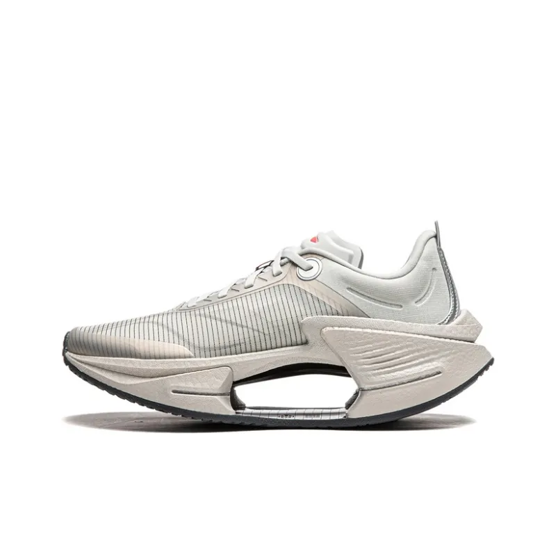 LiNing Shadow 3 ESSENTIAL Cushioning Support Rebound Low Top Training Running Shoes Men's Gray Black-0
