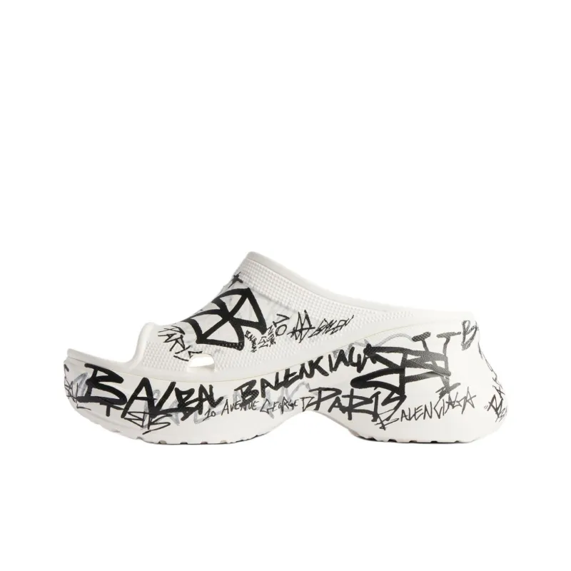 Balenciaga X Crocs Pool Slide Sandals-0