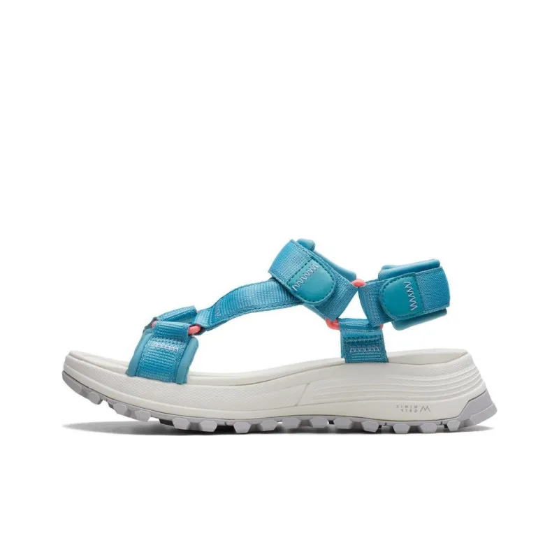 Clarks Beach Sandals Women's Blue-0