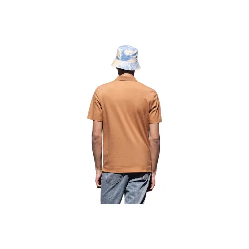 VICUTU Polo Shirt Men's Muskmelon Tangerine