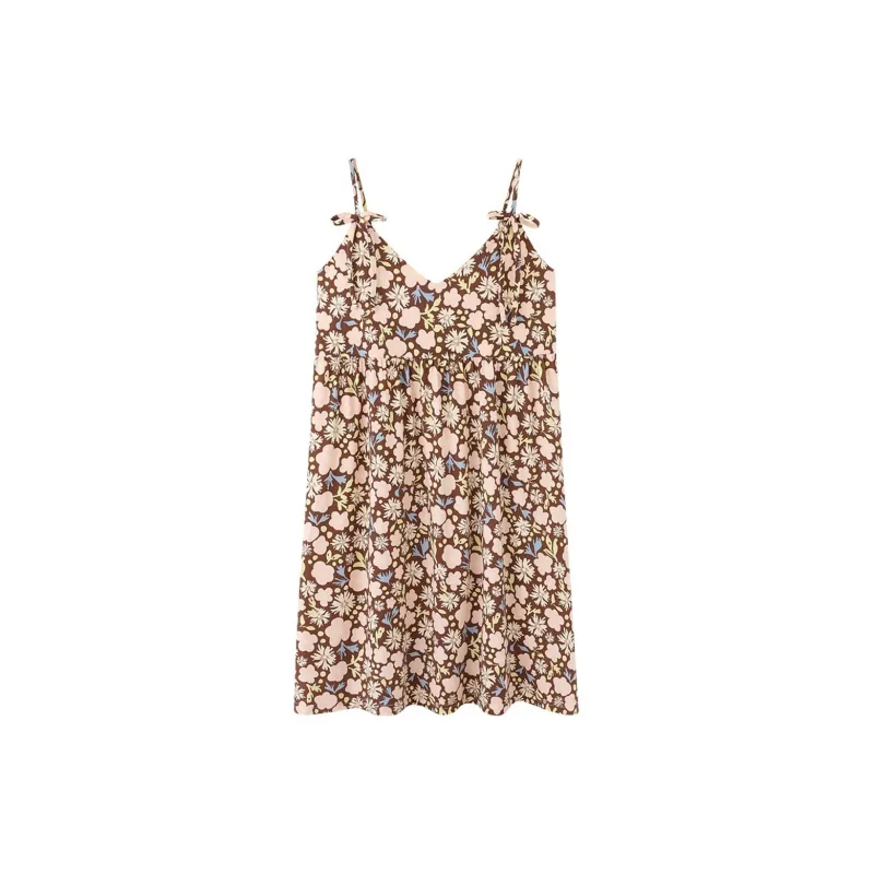 Flowers In Water Nightgown Women's Multicolor-0