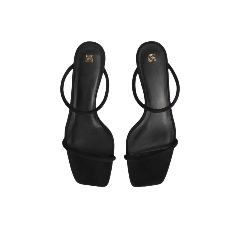 TOTEME 50mm Suede Mules Women's-3
