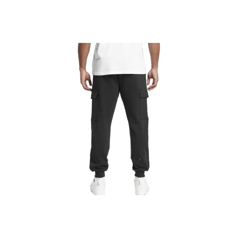 GYMSHARK Athletic Trousers Men's Black-1