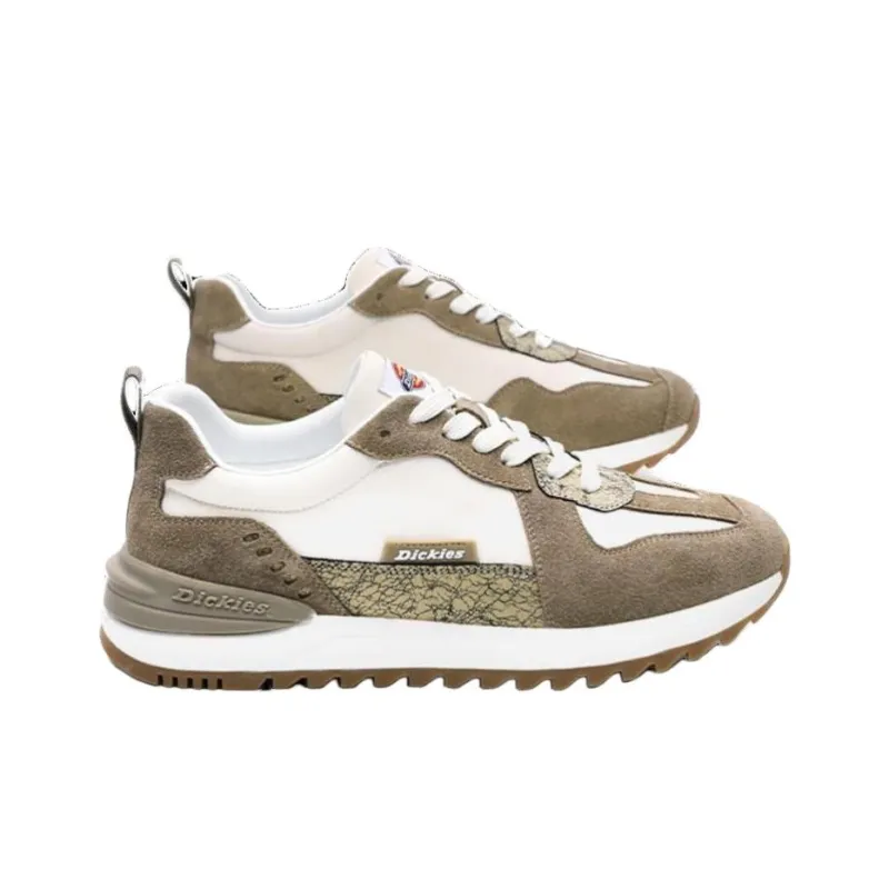Dickies Low Top Chunky Sneakers Men's Light Coffee-2