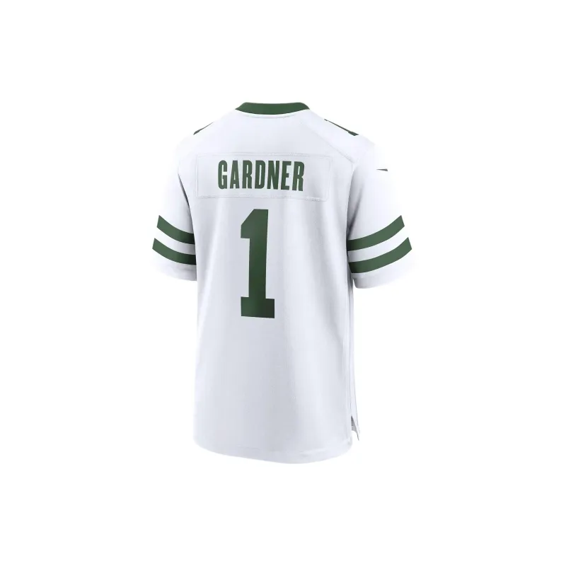 Nike Sauce Gardner New York Jets Men's Nike Nfl Game Football Jersey-1