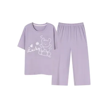 GOSO Pajama Set Women's Purple Shades