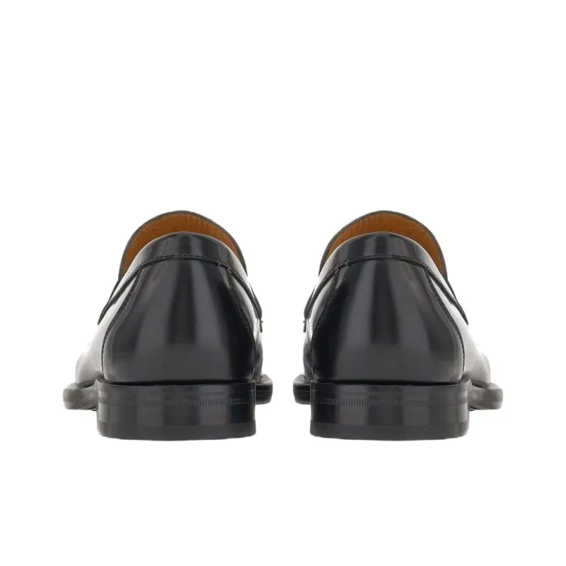 Ferragamo Loafers Men Black-4