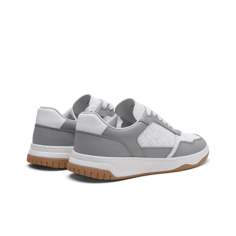 ELLE HOMME Stylish Skateboarding Shoes Men's White-8