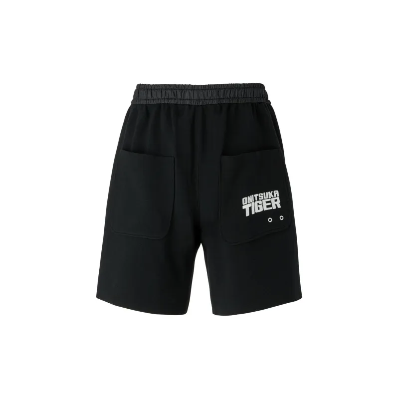 Onitsuka Tiger Casual Shorts Men's Black-1