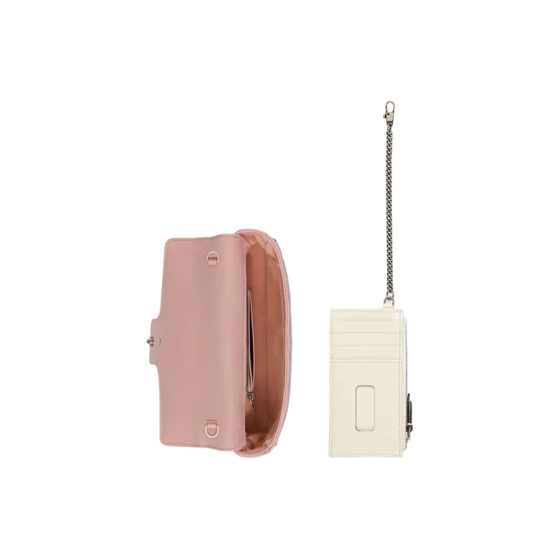 GUCCI GG Marmont Leather 2 in 1 Combo Bag Shoulder Bag Crossbody Bag Mini Women's Light Pink/Beige-7