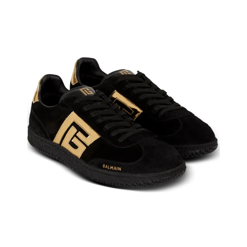 BALMAIN Pb Logo Low Top Sneakers Women's-2
