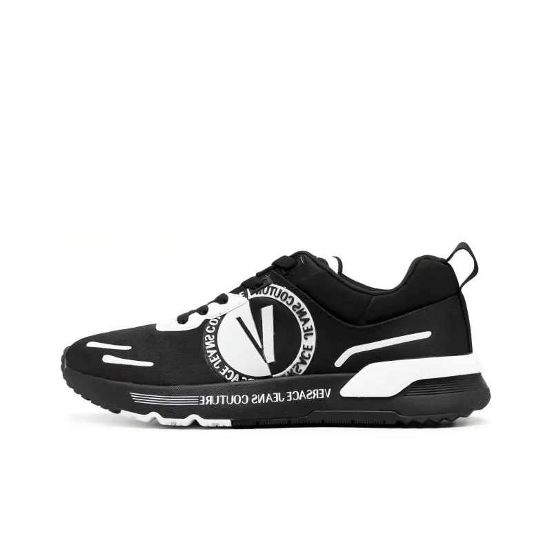 VERSACE JEANS Low Top Casual Shoes Men's Black-0