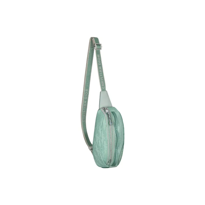 DIOR Scarab Nylon Shoulder Bag Crossbody Bag Mini Men's Green-1