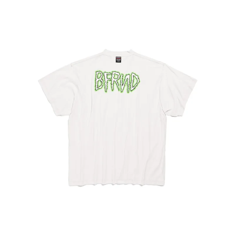 Balenciaga T Shirt Loose Fit Style Unisex White-1