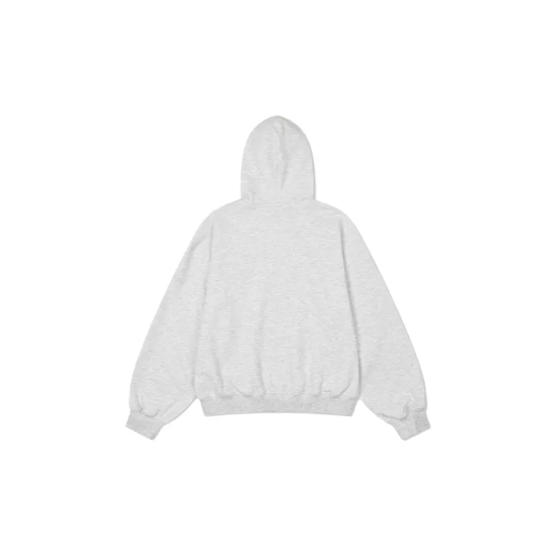 LOW CLASSIC Lc Collection SOFT ZIP UP HOODIE Sweatshirt Women's LIGHT MELANGE GREY/Light Mixed Gray-1
