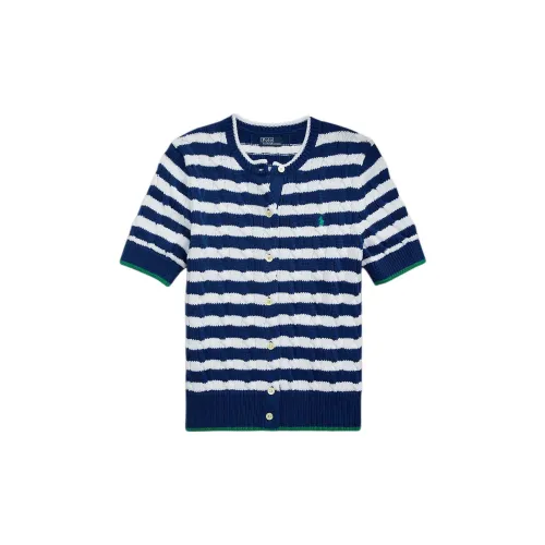 Polo Ralph Lauren Striped Cable knit Cardigan
