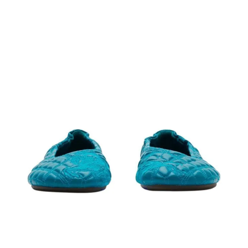 Burberry Sadler Quilted Leather Ballerinas-2