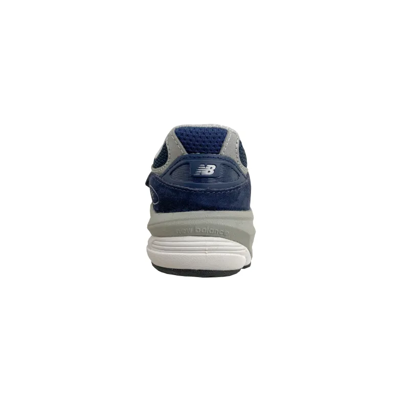 New Balance NB 990 V6 Cushioned Slip Resistant Abrasion Resistant Low Top Running Shoes Unisex Blue-3