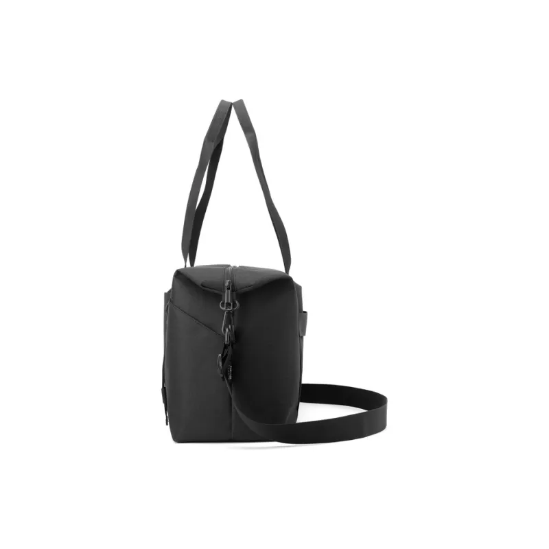 DOSRFINI Nylon Travel Bag Regular Unisex Black/Dark Blue/Green-4