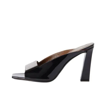 Giuseppe Zanotti Mya Crystal-embellished Leather Mules Women's