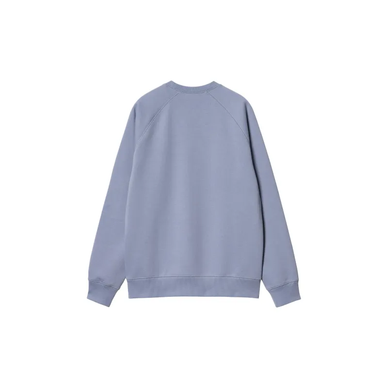 Carhartt WIP Chase Logo Embroidered Crewneck Sweatshirt-1