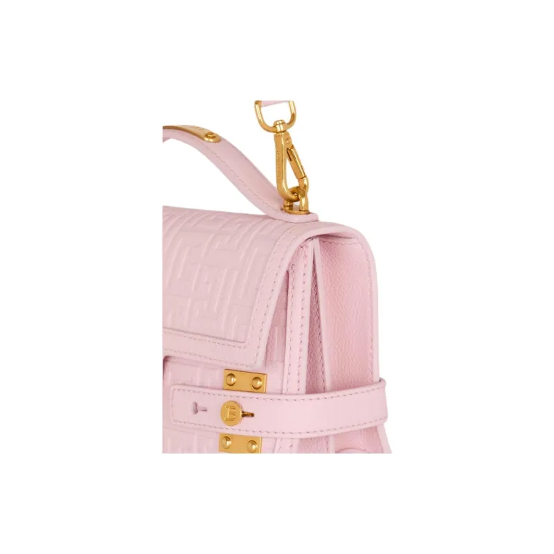 BALMAIN B-Buzz 24 Monogram Shoulder Bag-5