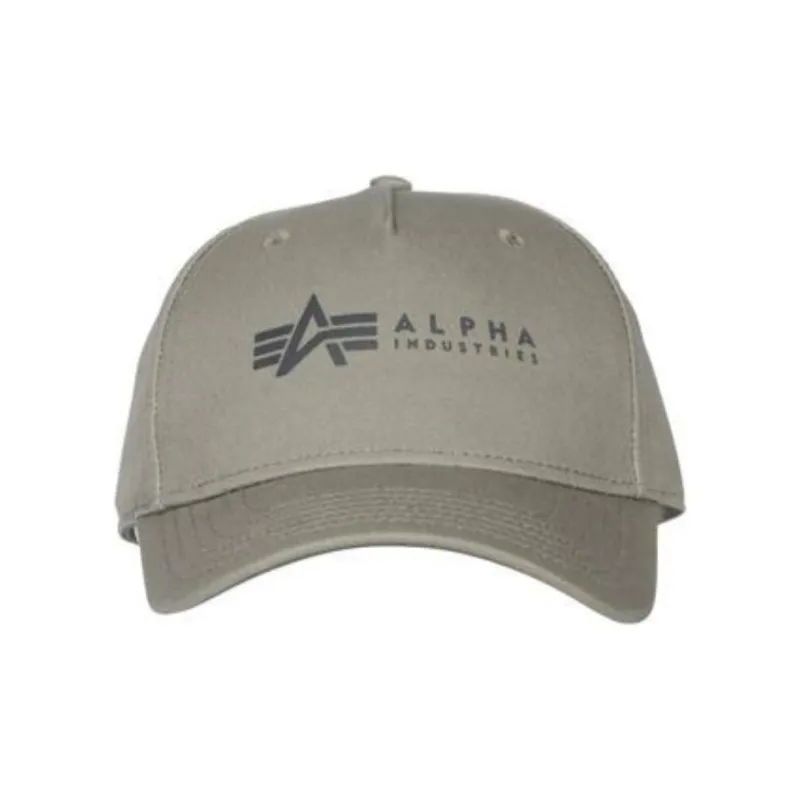 Alpha Industries Cotton Baseball Caps Men's Beige-0