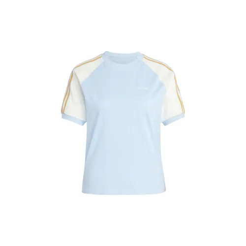 Adidas Originals 80s T-Shirts Women's Pink/Blue