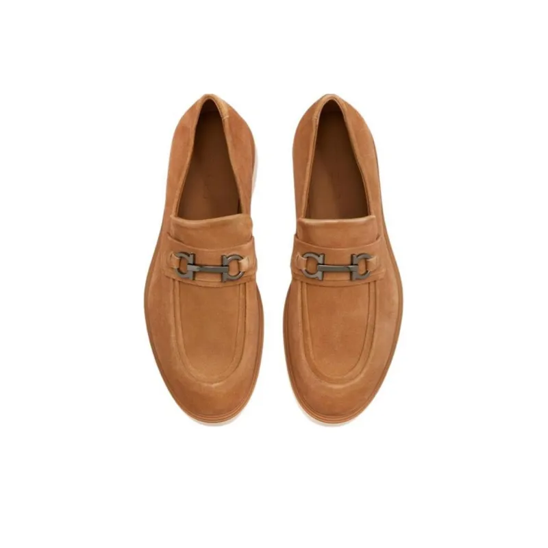 Ferragamo Loafers Men Brown-4