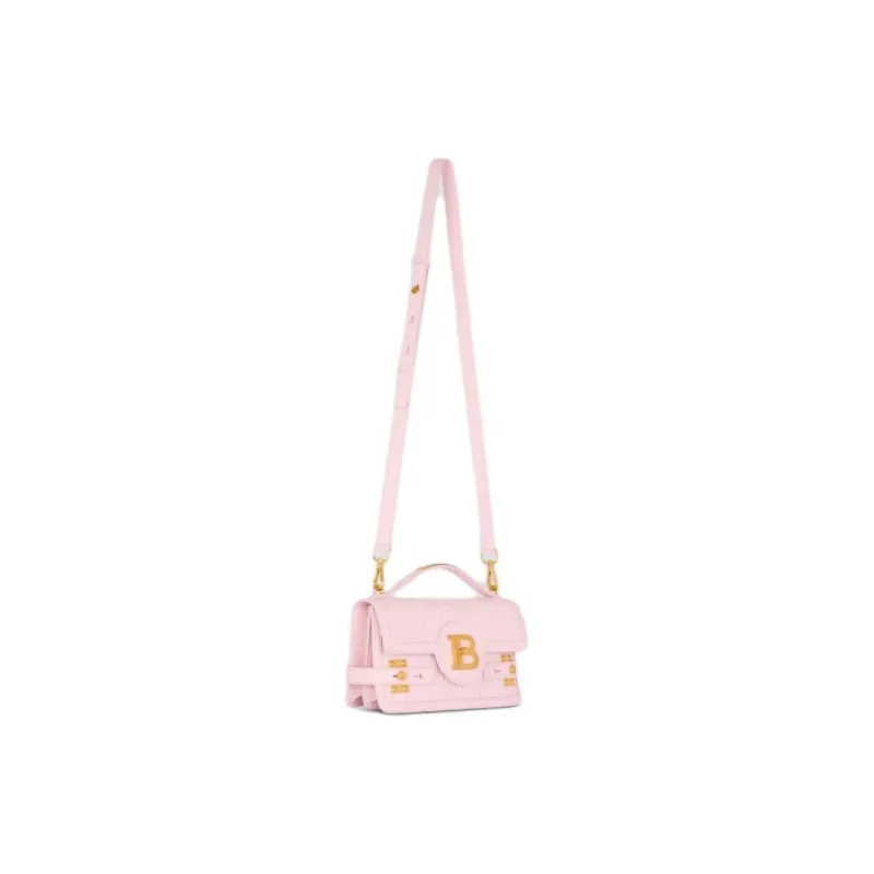 BALMAIN B-Buzz 24 Monogram Shoulder Bag-1