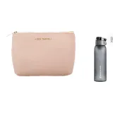 Trumpets Soft Pink+Fashion Sports Water Bottle Gray